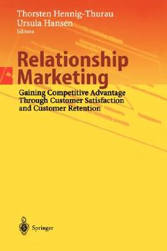 portada relationship marketing: gaining competitive advantage through customer satisfaction and customer retention
