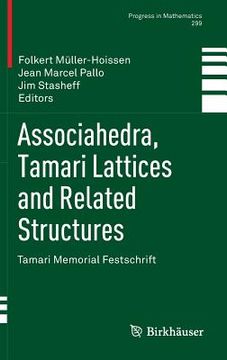 portada associahedra, tamari lattices and related structures (en Inglés)