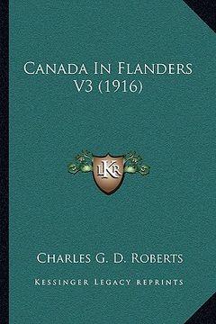 portada canada in flanders v3 (1916) (en Inglés)