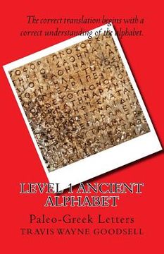 portada Level 1 Ancient Alphabet: Paleo-Greek Letters (en Inglés)