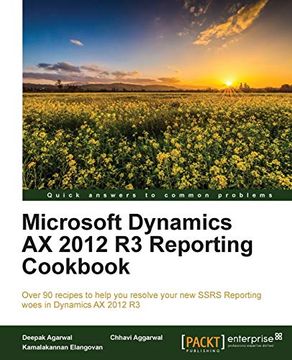 portada Microsoft Dynamics ax 2012 r3 Reporting Cookbook 