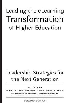 portada Leading the Elearning Transformation of Higher Education (en Inglés)