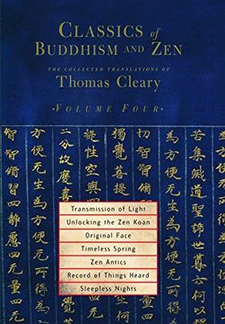 portada Classics of Buddhism and Zen, Volume Four: The Collected Translations of Thomas Cleary 