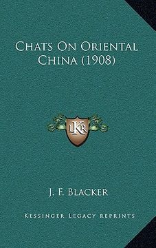 portada chats on oriental china (1908) (en Inglés)