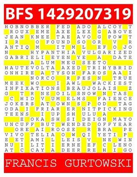 portada Bfs 1429207319: A BFS Puzzle (in English)