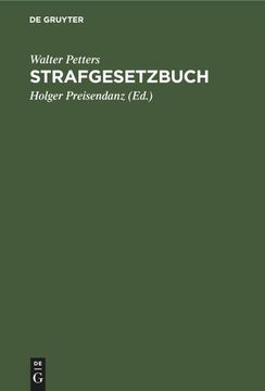 portada Strafgesetzbuch (in German)