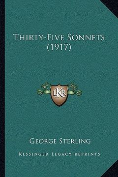 portada thirty-five sonnets (1917) (en Inglés)