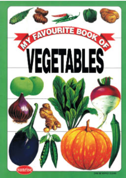 portada My Favourite Book of Vegetables (en Inglés)