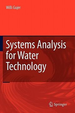 portada systems analysis for water technology (en Inglés)