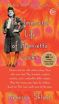 portada The Immortal Life of Henrietta Lacks (en Inglés)