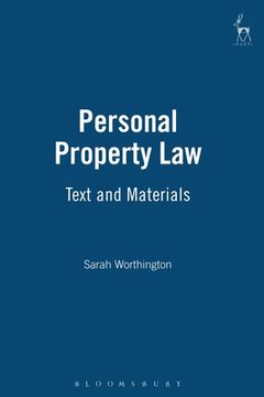 portada personal property law: text and materials (en Inglés)