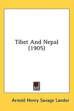 portada tibet and nepal (1905) (en Inglés)