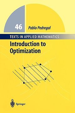 portada introduction to optimization (en Inglés)
