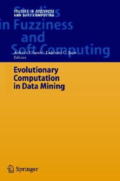 portada evolutionary computation in data mining (en Inglés)