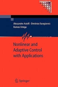 portada nonlinear and adaptive control with applications (en Inglés)