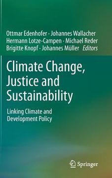 portada climate change, justice and sustainability