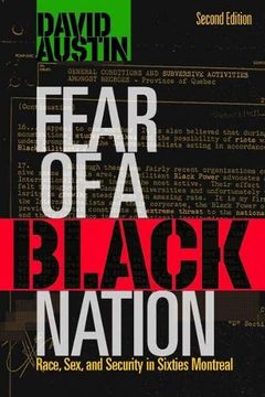 portada Fear of a Black Nation: Race, Sex, and Surveillance in Sixties Montreal (en Inglés)