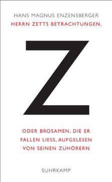 portada Herrn Zetts Betrachtungen, oder Brosamen, die er fallen ließ, aufgelesen von seinen Zuhörern (in German)