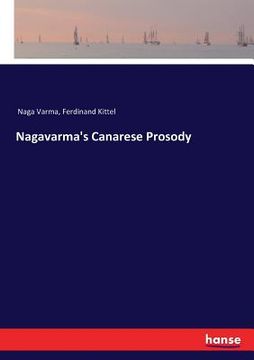 portada Nagavarma's Canarese Prosody (en Inglés)