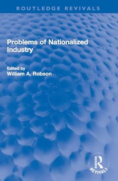 portada Problems of Nationalized Industry (en Inglés)