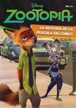 portada Zootopia - La Historia De La Pelicula En Comics