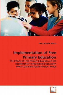 portada implementation of free primary education