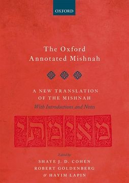 portada The Oxford Annotated Mishnah 