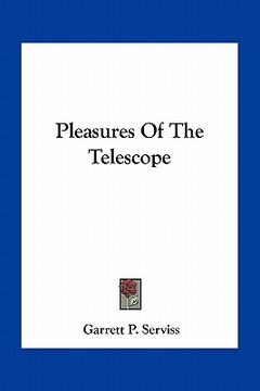 portada pleasures of the telescope (in English)