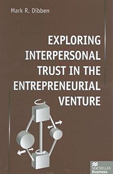 portada exploring interpersonal trust in the entrepreneurial venture (in English)