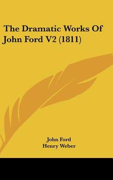 portada the dramatic works of john ford v2 (1811) (en Inglés)