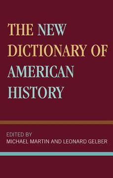 portada The New Dictionary of American History (en Inglés)