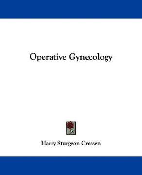 portada operative gynecology (in English)