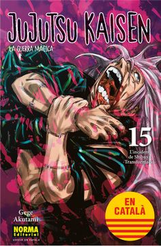 portada Jujutsu Kaisen 15 (en Catalán)