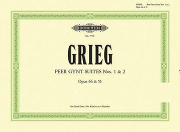 portada Peer Gynt Suites Nos. 1 and 2 (Arranged for Piano Duet by the Composer): Opp. 46, 55 (en Inglés)