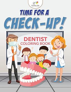 portada Time for a Check-Up! Dentist Coloring Book (in English)
