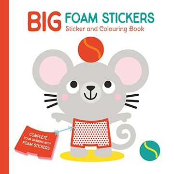 portada Mouse (Big Foam Stickers): Sticker and Colouring Book: Sticker and Colouring Book, Mouse