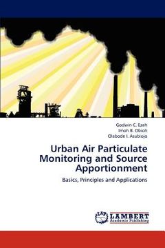 portada urban air particulate monitoring and source apportionment (en Inglés)