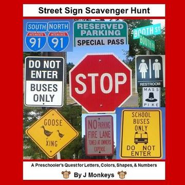 portada Street Sign Scavenger Hunt