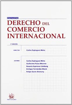 portada Derecho del comercio internacional (5ª ed.) (Manuales (tirant))