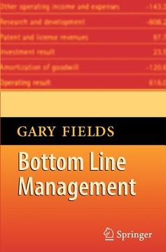 portada bottom line management (en Inglés)