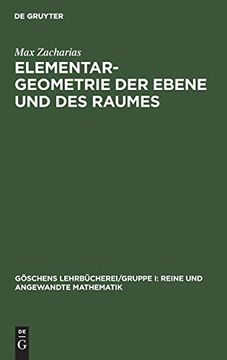 portada Elementargeometrie der Ebene und des Raumes (in German)