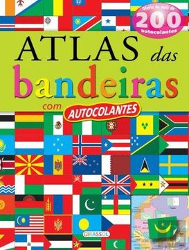 portada Atlas Das Bandeiras Com Autocolantes