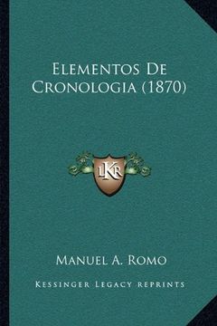 portada Elementos de Cronologia (1870)