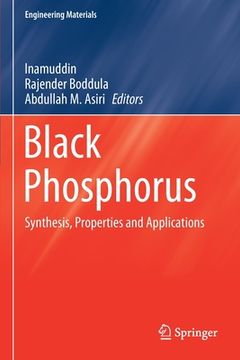 portada Black Phosphorus: Synthesis, Properties and Applications (in English)