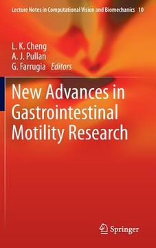 portada New Advances in Gastrointestinal Motility Research (en Inglés)