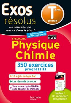 portada Exos Résolus Spécialité Physique Chimie Terminale (en Francés)