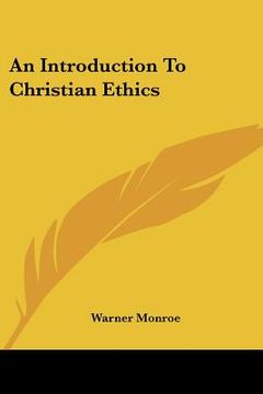 portada an introduction to christian ethics (in English)