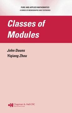 portada Classes of Modules (en Inglés)