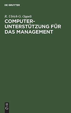 portada Computerunterstützung für das Management (in German)