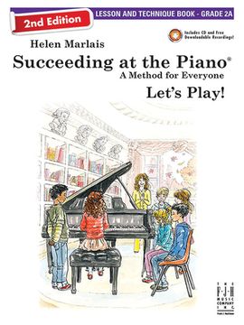 portada Succeeding at the Piano, Lesson & Technique Book - Grade 2a (2nd Edition) [With CD (Audio)] (en Inglés)